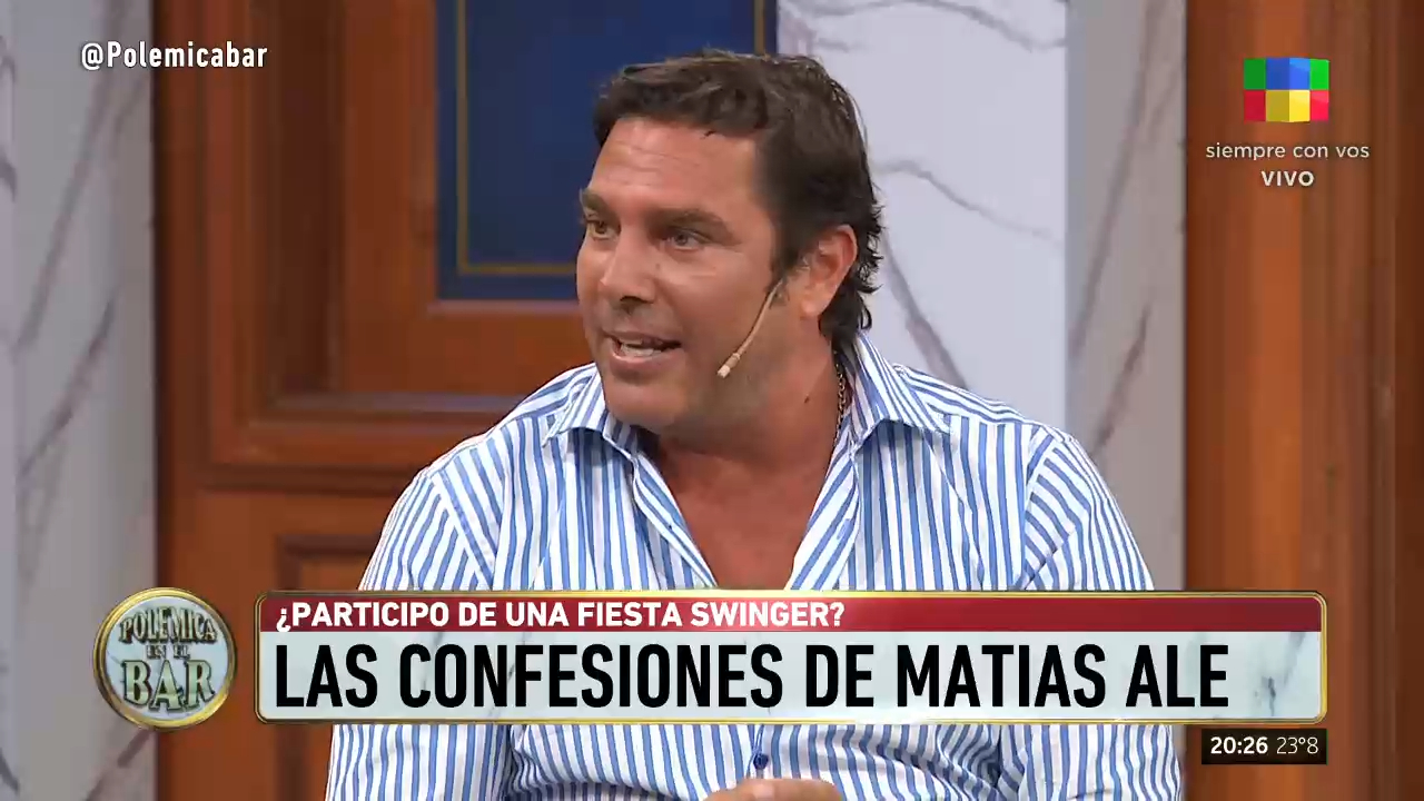 Matías Alé contó su experiencia swinger: “Durante mucho tiempo fui el  quinto elemento” - Infobae