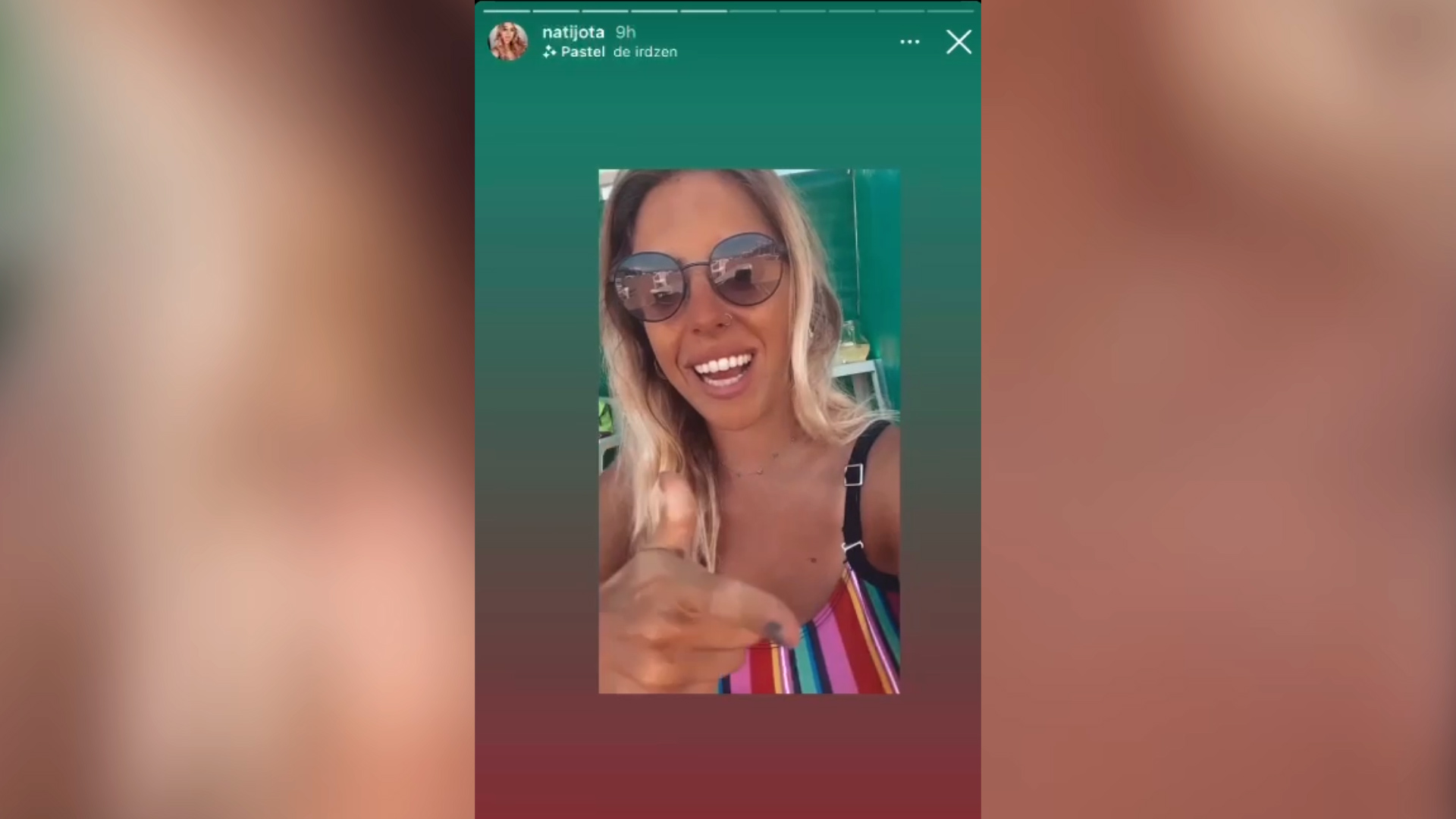 Nati Jota fue criticada tras subir un video en bikini: “Justo cuando creía  que estaba más segura de mi misma”