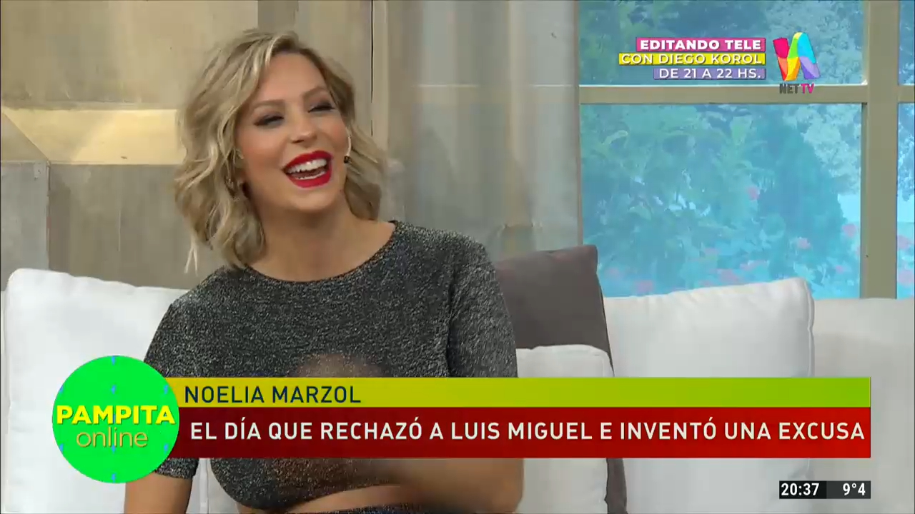 Noelia Marzol habló del día que rechazó a Luis Miguel: “Casi que lo insulté”