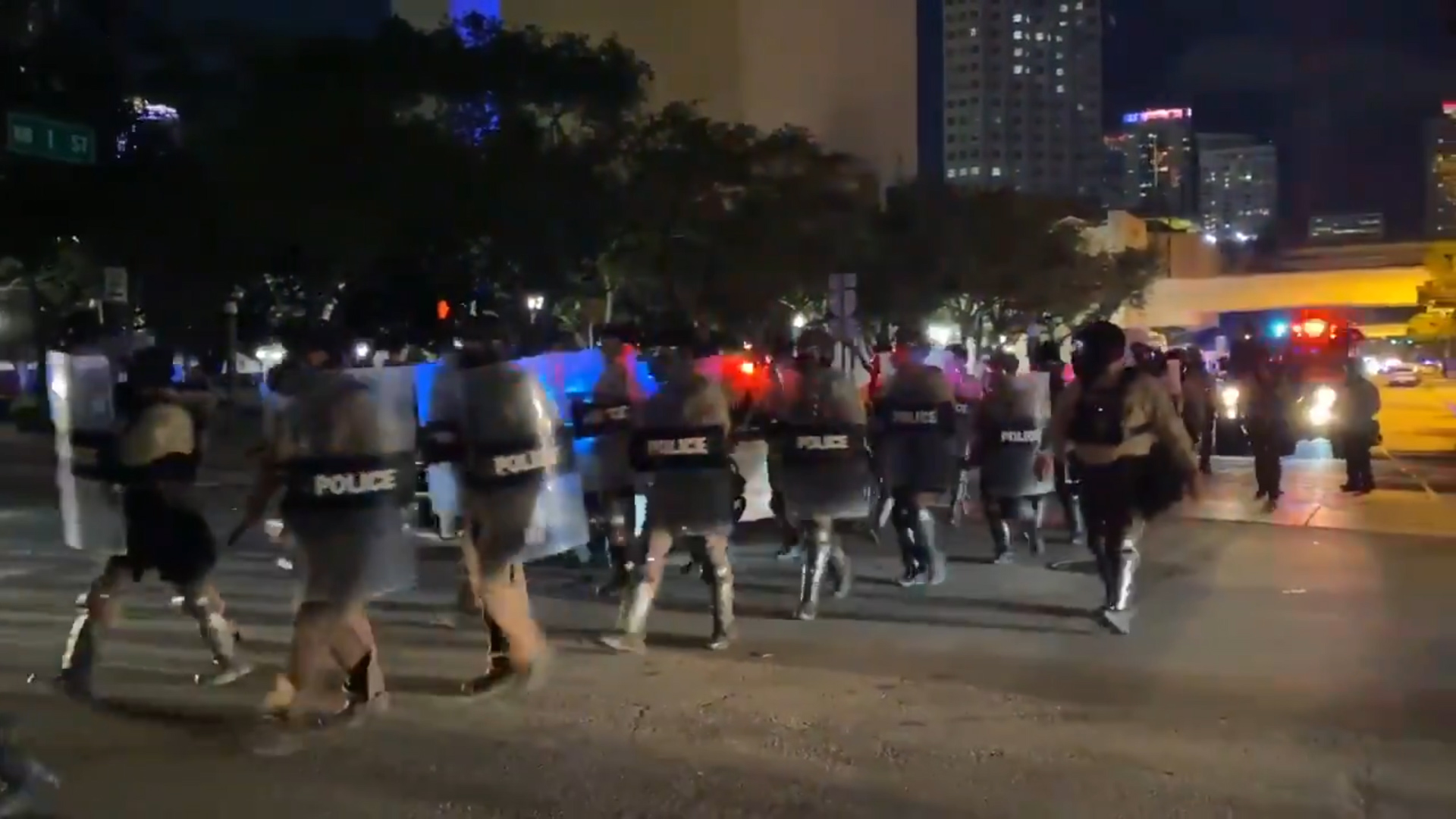 Miami se sumó a la lista de ciudades donde las protestas terminan ...