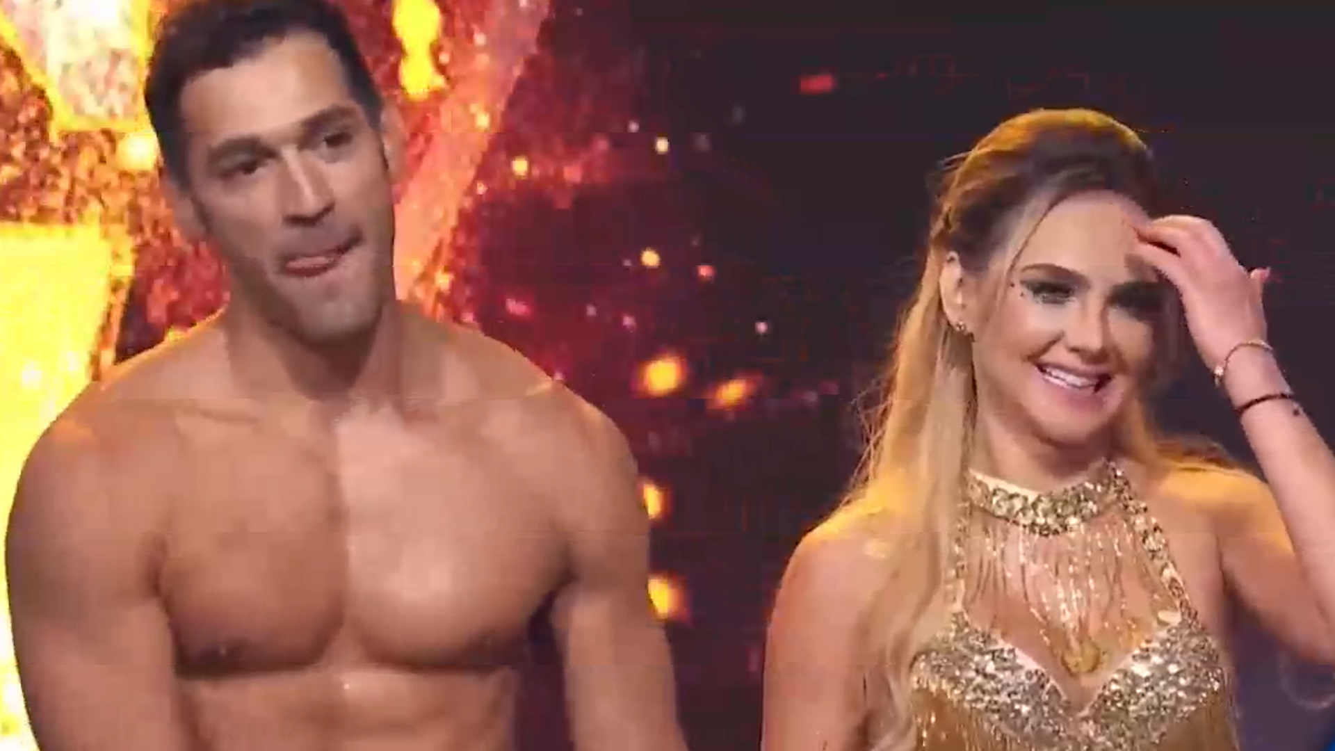 Michelle Vieth Y Silverio Rompieron En Llanto En Vivo En Las Estrellas Bailan En Hoy Infobae