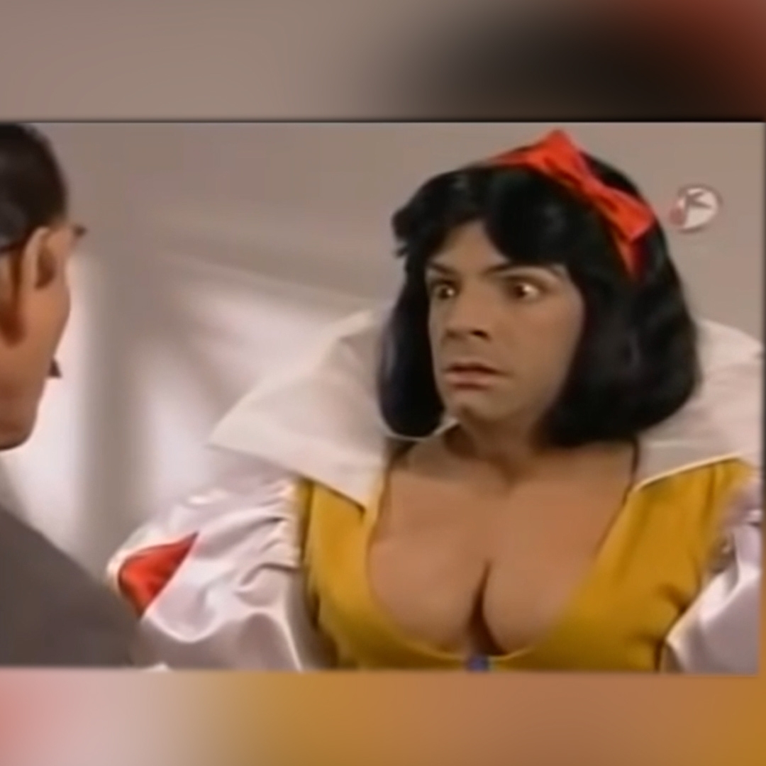 El día que Eugenio Derbez se transformó en Blanca Nieves