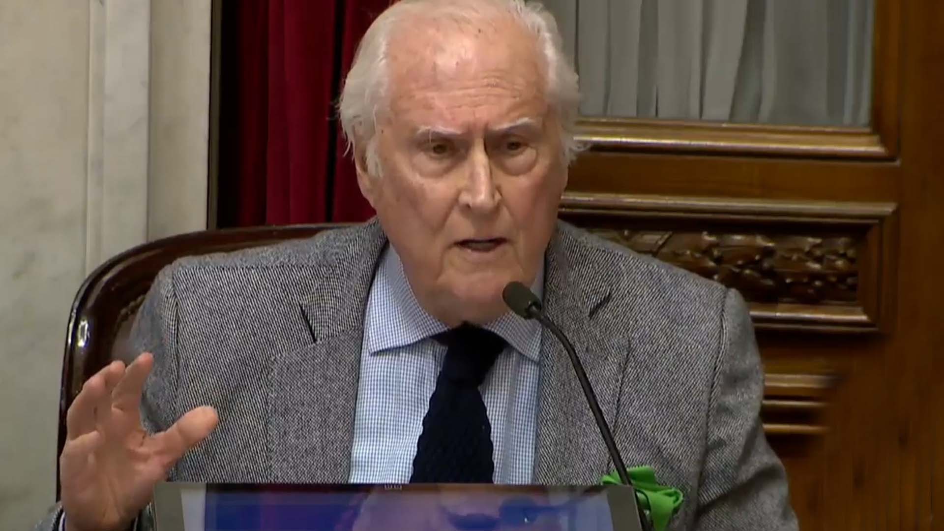 El histórico discurso de Pino Solanas en el debate por el aborto que se  hizo viral: “Será Ley, contra viento y marea”