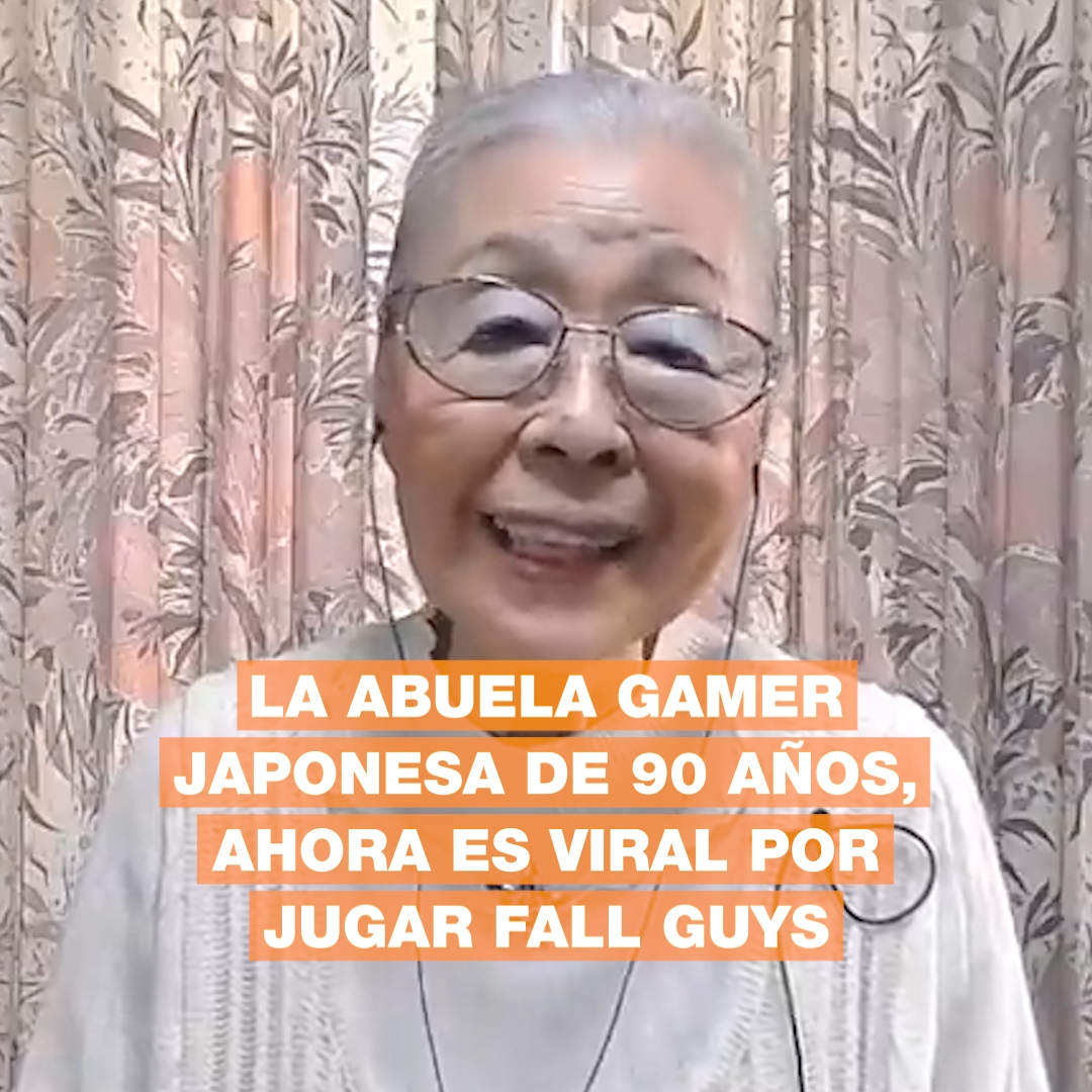 La abuela gamer ahora es viral por jugar Fall Guys - Infobae