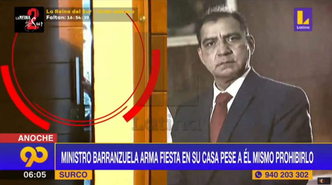 La rebeldía de Luis Barranzuela, el ministro que se niega a renunciar tras  escándalo por fiesta de Halloween en su casa - Infobae